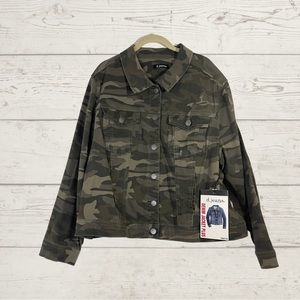 Camo Denim Jacket